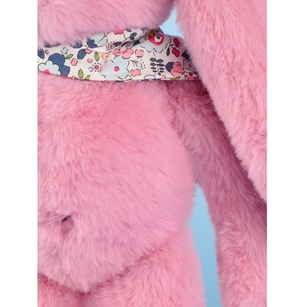 Doudou et Compagnie - Plush Kanin Blomster rosa 35 cm Ros