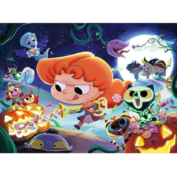 Nathan Halloween Pussel med Mortelle Adèle 250 bitar Flerfärgad