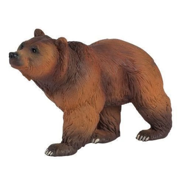 Plyschleksak - PAPO - Pyrenéerna - 13 cm x 10 cm - För pojkar från 3 år och uppåt kastanj