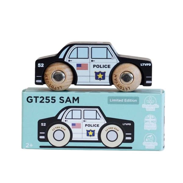 Amerikkalainen poliisiauto Sam Svart