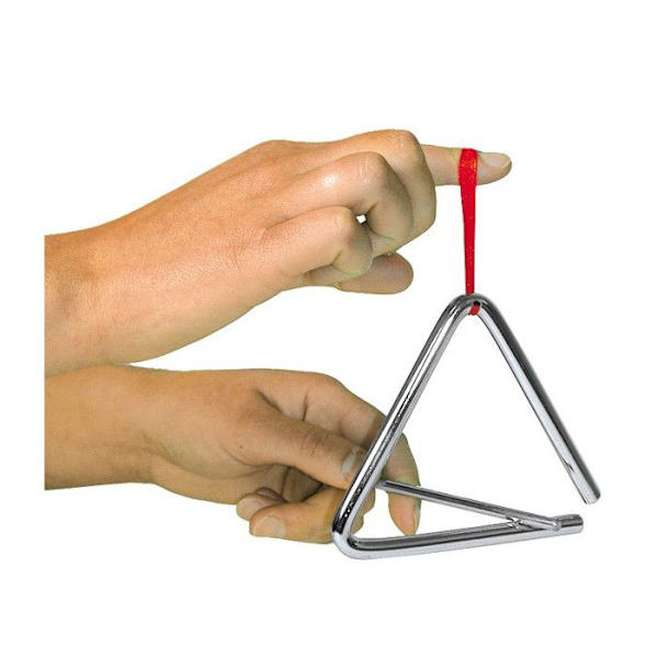 GOKI kolmio metallikepillä - 10cm