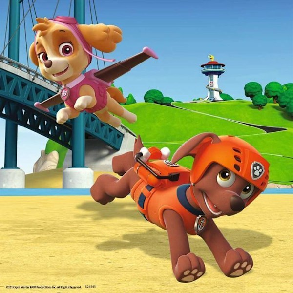 49 bitars pussel - Ravensburger - Paw Patrol - Djur - Inredning Flerfärgad