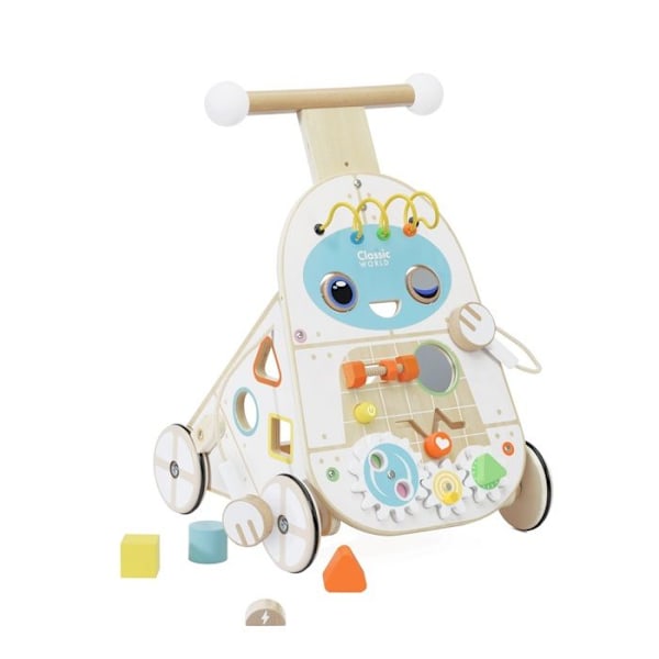 Klassisk Värld - Chariot multi-aktiviteter Roboten - TOOPIZ Vit
