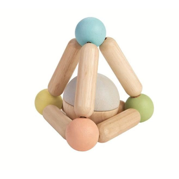 Plan Toys - Pastellinen kolmiohelistin - TROUSSELIER Beige