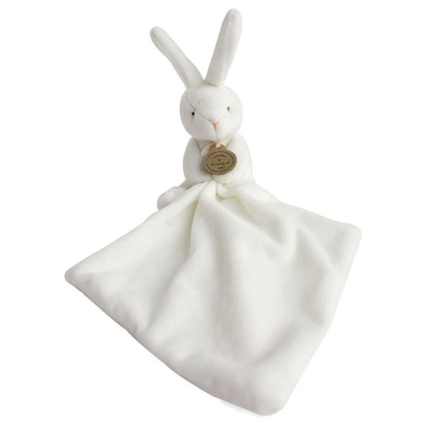 DOUDOU ET COMPAGNIE Kani nenäliina - Doudou kukkalaatikossa Vit