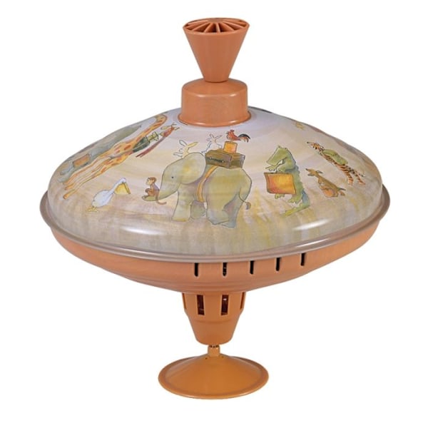 Toupie - Egmont Toys - Suuri Nooan Arkki Toupie - Metalli - 18 cm - Vauvoille Beige