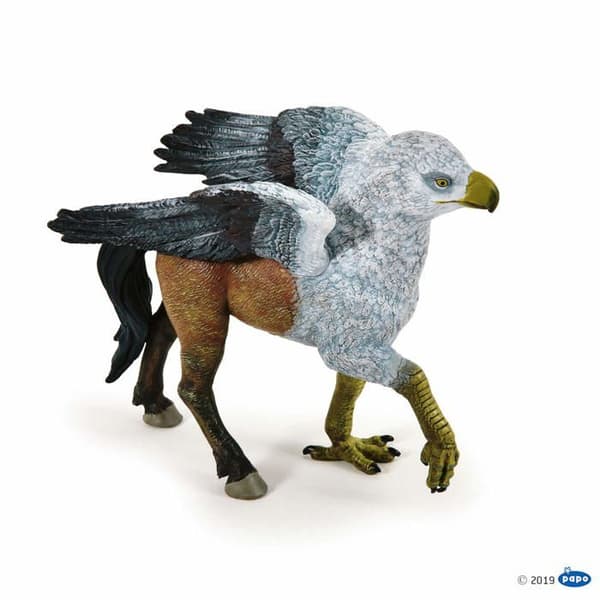 Figurine Hippogriffe PAPO - Til Børn - Unisex - Fra 3 år Grå