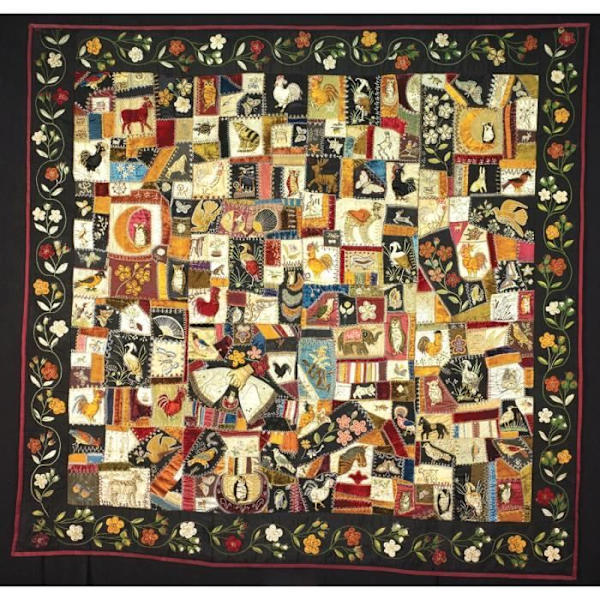 500 bitars träpussel QUILT - Michele Wilson - Målningar och målningar - Vuxen - Flerfärgad Flerfärgad