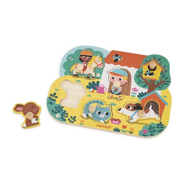 Puzzle Kampanja 6 Osaa Flerfärgad