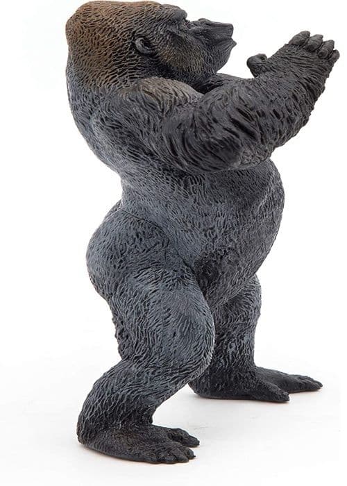 Papo - Figurine Bjerggorilla Grå, svart och brun