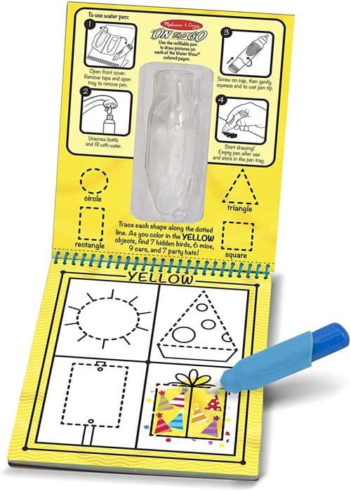 Melissa & Doug - Water Wow! Farver og Former Orange