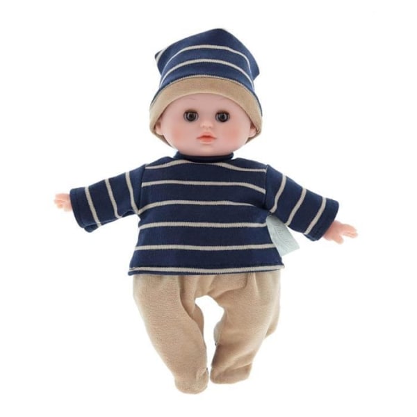 Ecolo Doll ekologisk docka - PETITCOLLIN - 28 cm - Blandad - Från 12 månader