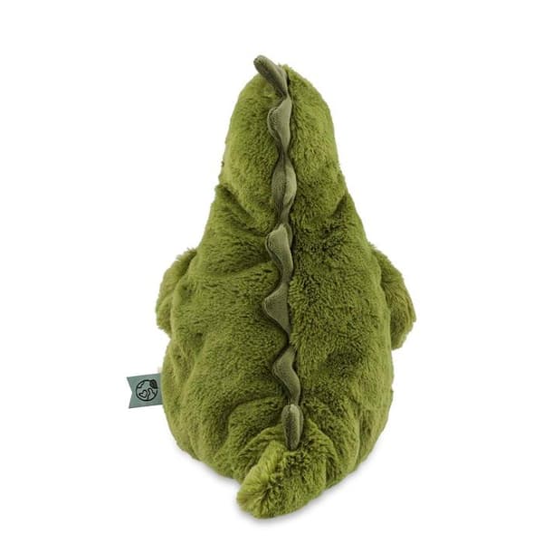 Pehmolelu - TRIXIE - Mr Dino - 25 cm - Luomupuuvilla & kierrätetty polyesteri - Vihreä Grön