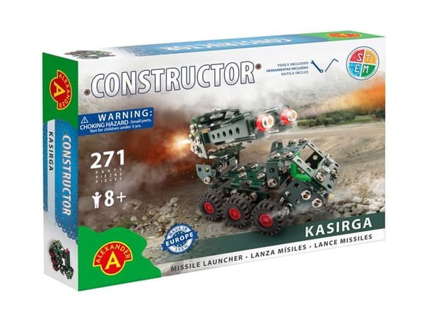 Alexander Toys - Konstruktør Kasirga - Lancer-missiler Grå