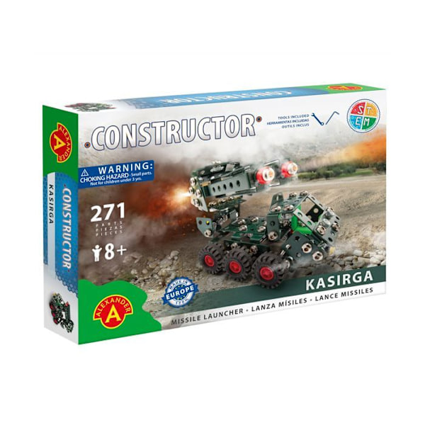 Alexander Toys - Konstruktör Kasirga - Missil launcher Grå