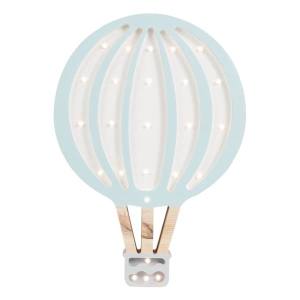Little Lights - Luftballon natlampe blå himmel Blå