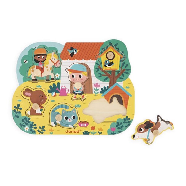 Puzzle Kampanja 6 Osaa Flerfärgad