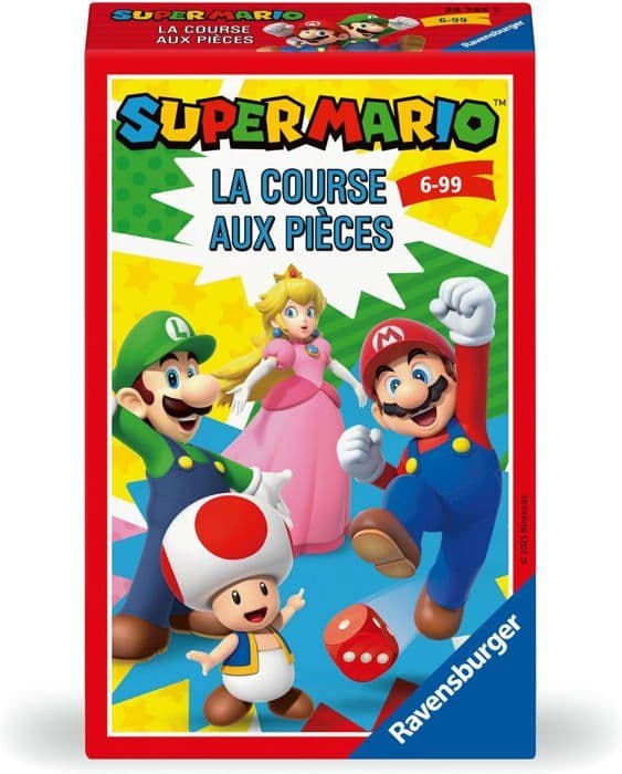 Mini spil - Super Mario løbet om mønterne - Röd