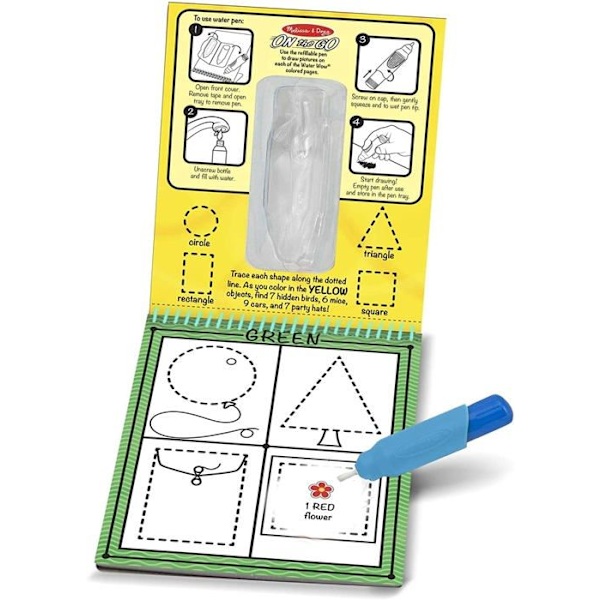 Melissa & Doug - Vesi Wow! Värit ja Muodot Orange