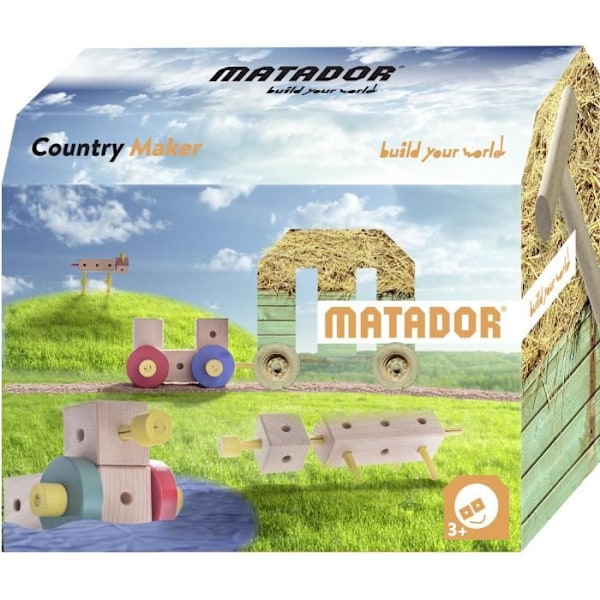 Matador - Country Maker +5 (35 kappaletta) Blå