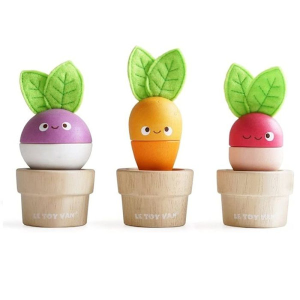 Le Toy Van - Pinottavat vihannekset - JH PRODUCTS Vit