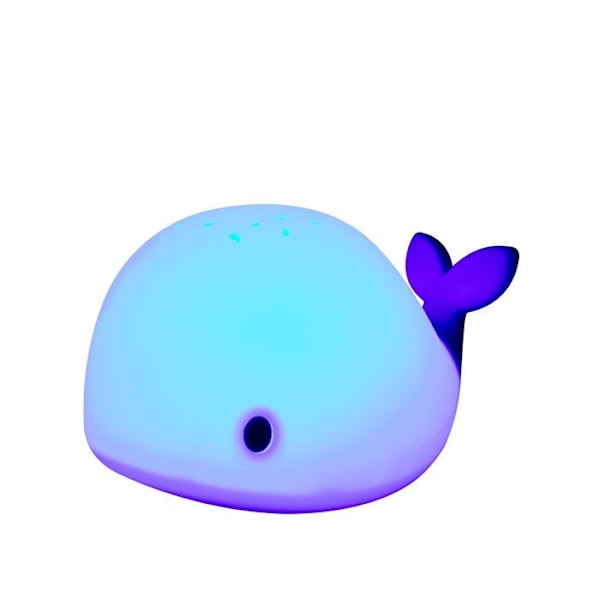 Lilla L - Blå valnattlampa med fjärrkontroll - COOL KIDS PROJECT Blå