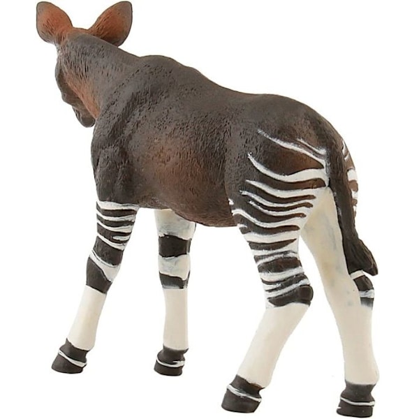 Leksak - PAPO - Okapi - Brun och vit - För pojkar från 3 år och uppåt Brunt och vitt