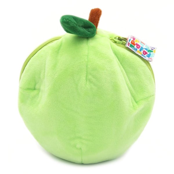Peluche - Les Déglingos - Flipetz Hund Apple - 2 i 1 - Vändbar - Maskintvättbar Grön