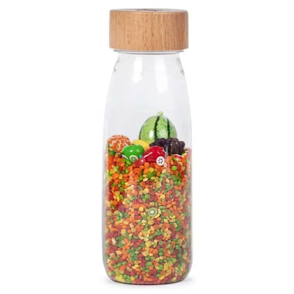 Lär dig Fruits Sensory Bottle Flerfärgad