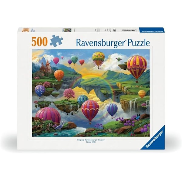 Ravensburger - Pussel Ballongdalen 500 bitar Vit