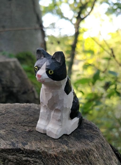 Wudimals - Figurine Chat - K-PLAY Vit