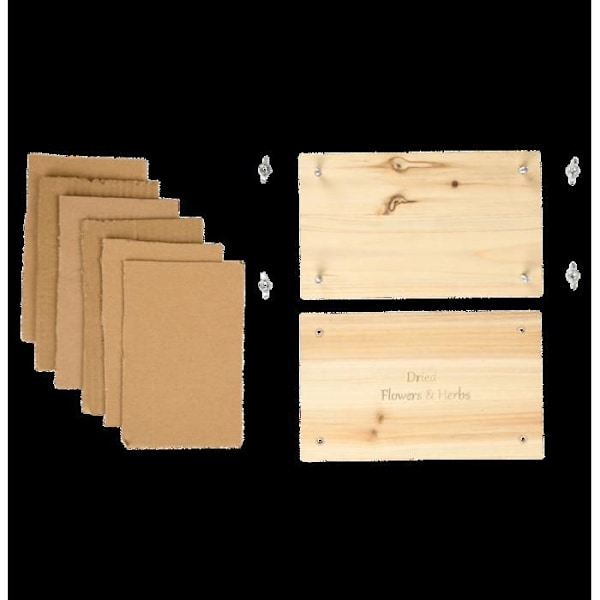 Kukkien ja yrttien puristin - P 23 cm x L 14,1 cm x K 5 cm