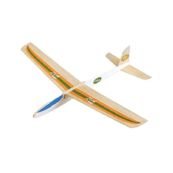 Svævefly - Aero-naut - Pit - Balsa træ sæt - Let at samle - Til børn fra 10 år Beige