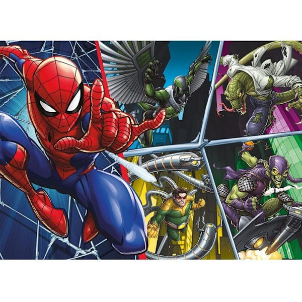 pussel 45 bitar SpiderMan Flerfärgad