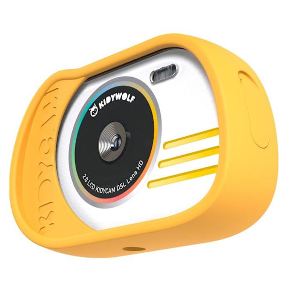 Kompakti kamera - Kidywolf - Kidycam - Aprikoosi Oranssi - Sisäänrakennettu salama - 5407009180392 Orange