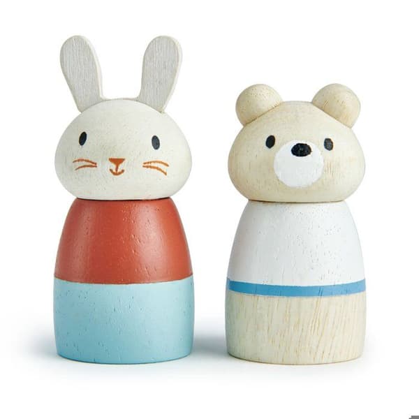 Tender Leaf Toys - Sejlbåd - DAM Blå