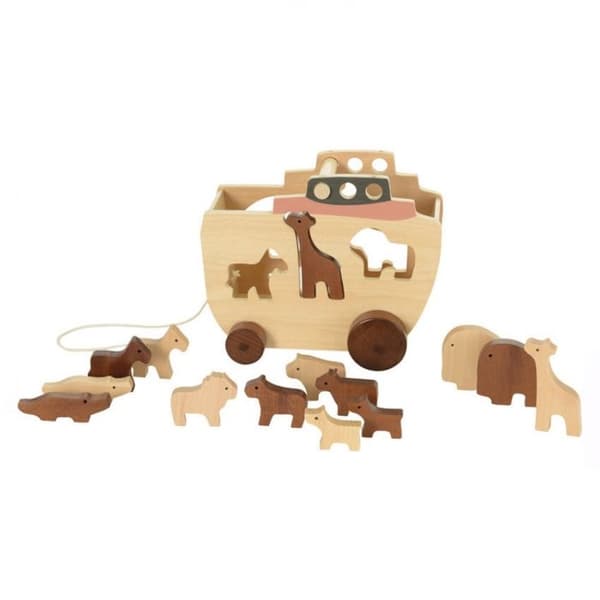 Noahs ark i træ med indbygning