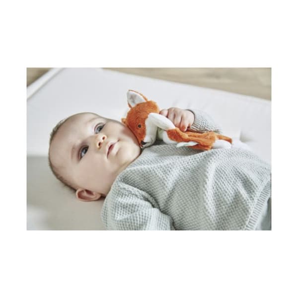Doudou räv Paprika - 18 cm Apelsin