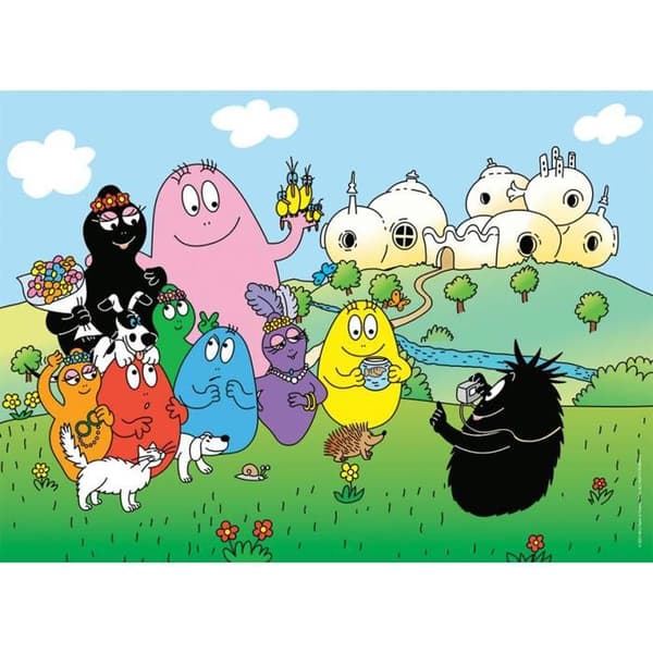 Puzzle Nathan 45 p - Barbapapa verden