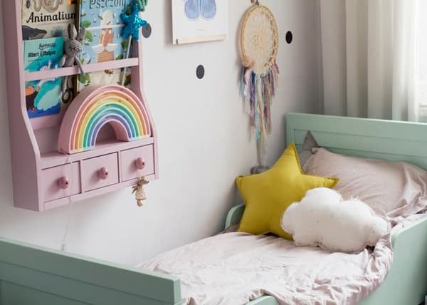 Little Lights - Pastell Rainbow Night Light Rosa