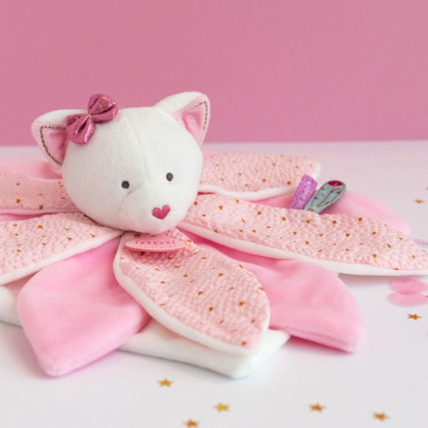 DOUDOU JA YHTIÖ Unelmien pyydystäjä - Doudou Kissa 26cm Flerfärgad