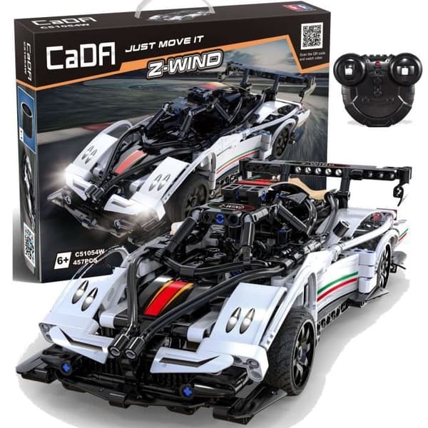 Block Fordon Z-Wind Dual Mode Contro Cada C51054W 457 delar Vit