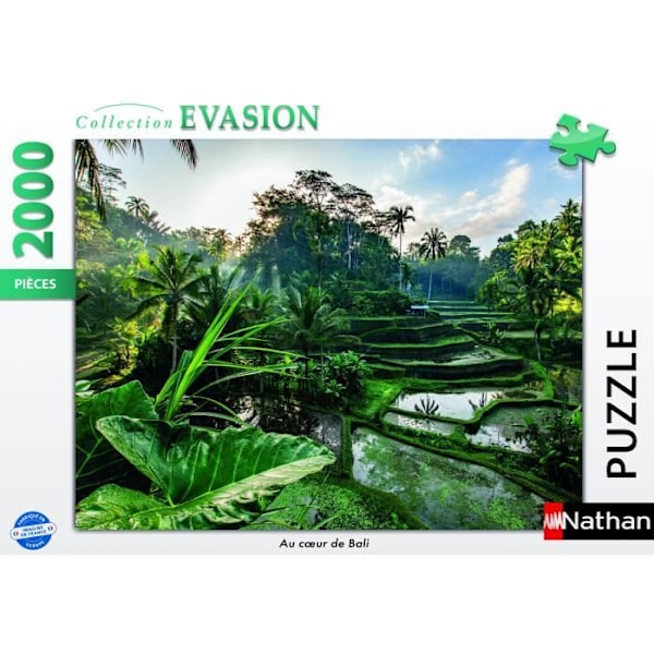 '2000 palapelin palassa Bali, Aikuiset ja lapset 14-vuotiaasta alkaen, Escape-kokoelma, 12001518, Nathan'