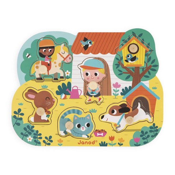 Puzzle Kampanja 6 Osaa Flerfärgad