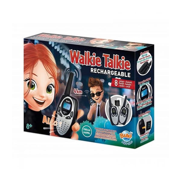 Talkie Walkie genopladelig Blå