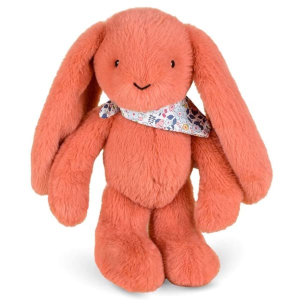 Lapin Fleurette - Terracotta 35 cm - DOUDOU ET COMPAGNIE - PELUSHER/Doudous - Rosa - Polyester Apelsin