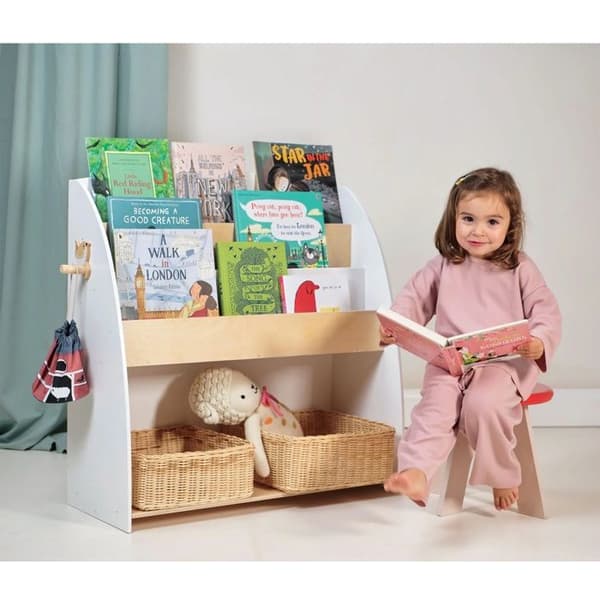 Bibliotek Skov Beige
