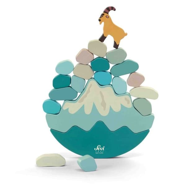 Færdighedsspil - SEVI - Dolomitterne - Balance - 3 år - Indendørs - Blandet Blå