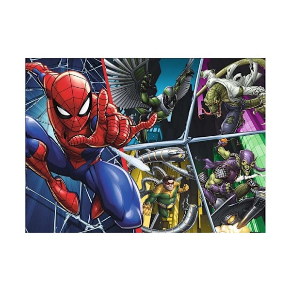 pussel 45 bitar SpiderMan Flerfärgad