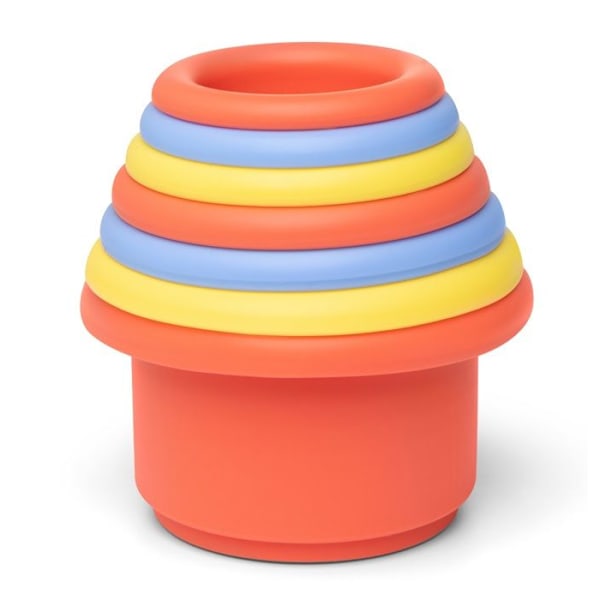 Little L - Häckande koppar i silikon - COOL KIDS PROJEKT Röd